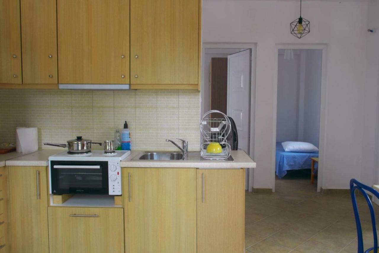 Apartment With Sea View And Balcony 60M From Beach Aegina Ngoại thất bức ảnh